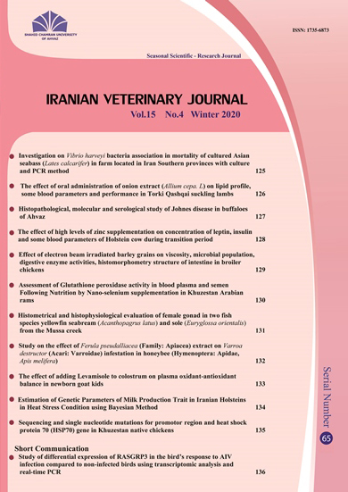 Iranian Veterinary Journal